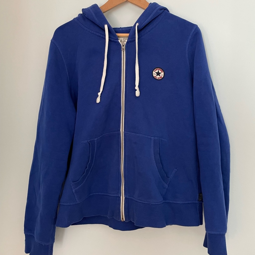 Womens Converse zip up hoodie